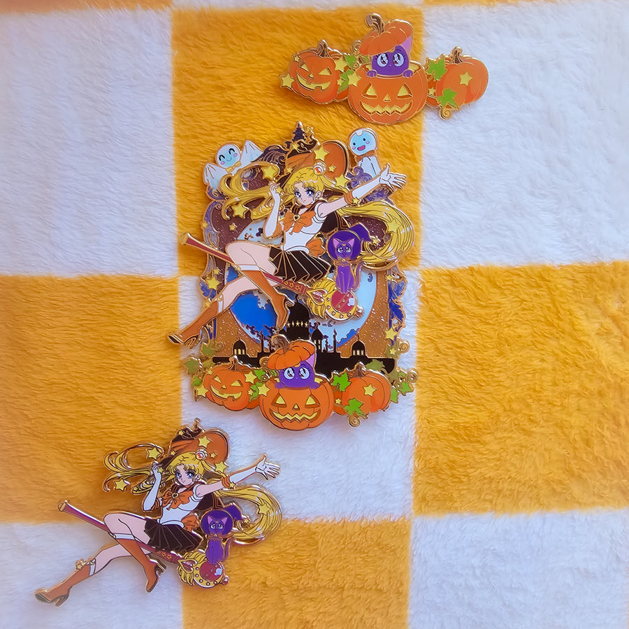 Pumpkin Kitty- Topper