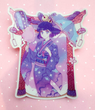 Dreamy Firefly Glitter Sticker